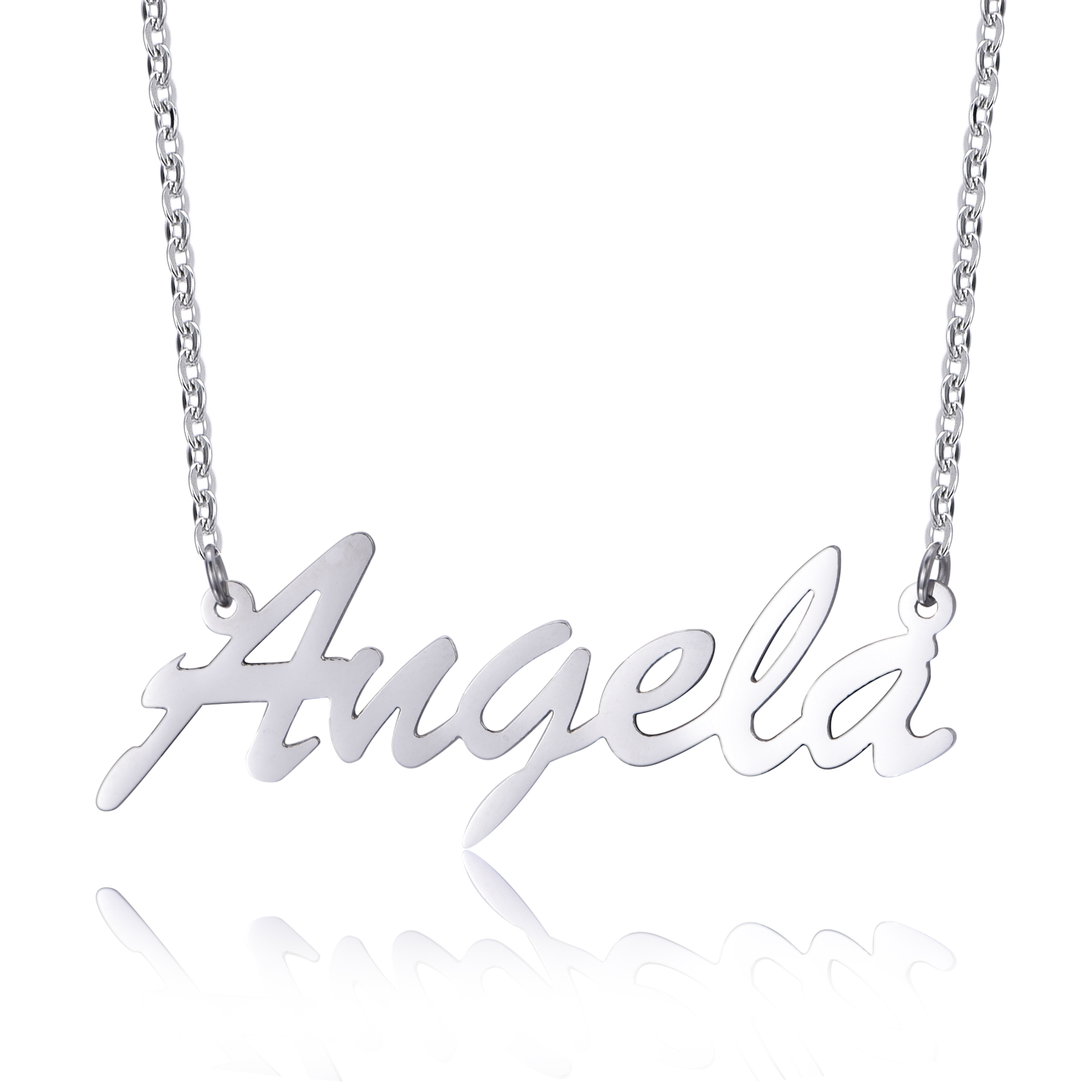 Personalized Stainless Steel Custom Name Necklace Wholesale NL7-05