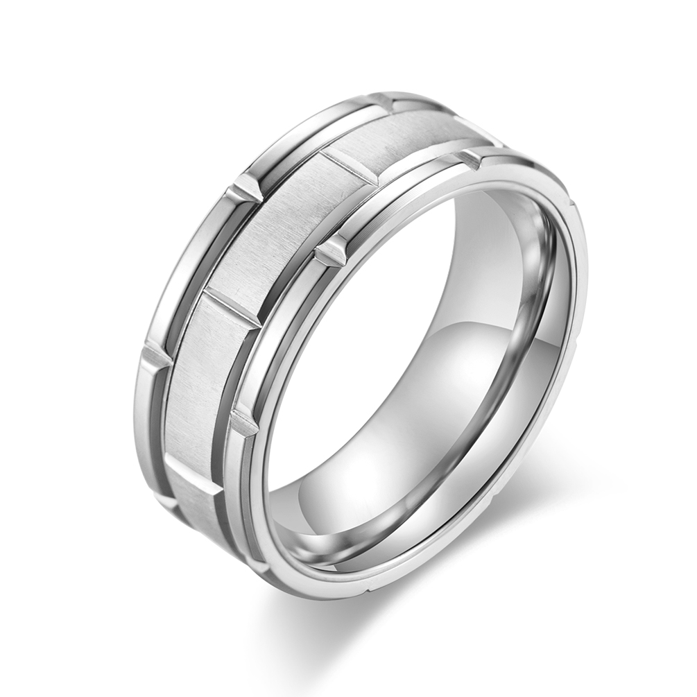Wholesale High polished Stainless Steel Fashion Ring For Men JZ282